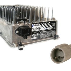 Lester Golf Cart Charger 48V 22A  (No OBC) with Club Car Connector - Summit II 1050W - Bluetooth