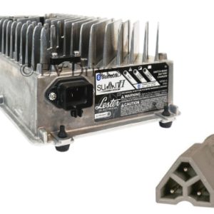 Lester Golf Cart Charger 24/V36V/48V with EZGO RXV / TXT48 Connector - Summit II 1050W - Bluetooth