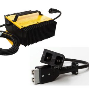 Delta-Q QuiQ Off-Board 36V Battery Charger 913-3600 with EZGo PowerWise D-Style Connector