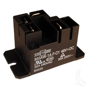RELAY, 48V FOR CLUB CAR POWERDRIVE CHARGERS ELECTRIC 1995-UP