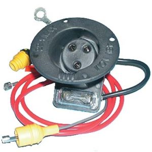48 Volt Receptacle & Fuse Kit for Club Car
