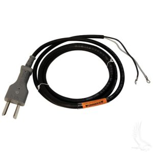 DC CORD, 2 PRONG PLUG, 242"