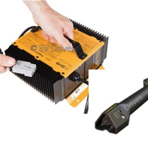 Delta-Q QuiQ Off-Board 48V Battery Charger 913-4800 with EZGo 48V RXV / TXT48
