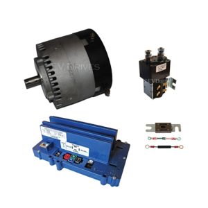 Conversion Kit - Motenergy ME1003 Motor, Alltrax SR72400 Controller, Contactor & Accessories