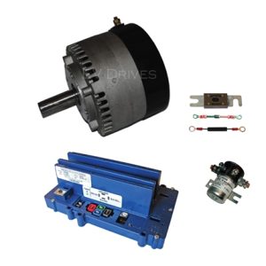Conversion Kit - Motenergy ME1004 Motor, Alltrax SR48400 Controller, Contactor & Accessories