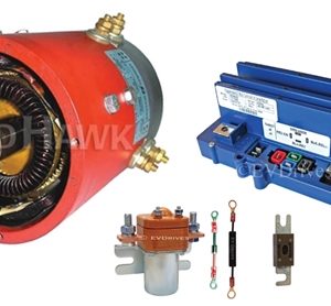 High Speed Golf Cart Upgrade Kit for E-Z-Go TXT, Medalist & Marathon - Admiral MOT-B1 Motor, Alltrax SR48400 Controller & Accessories