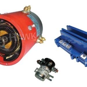 Golf Cart Upgrade Kit - Admiral MOT-B2 Motor, XCT48500 Controller & Accessories for E-Z-Go TXT48