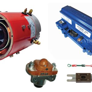 E-Z-Go DCS 48V High Torque Kit - Admiral MOT-B4 Motor, XCT48500 Controller & Accessories
