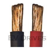 Welding Cable 4 AWG, Black & Red - Sold by the Foot