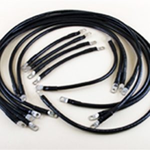 2 AWG Complete Cable Kit for E-Z-Go TXT48 Regen with 6 Batteries - Navitas AC
