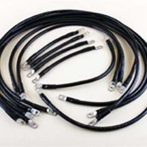 4 AWG Complete Cable Kit for E-Z-Go TXT48 Regen with 6 Batteries - Navitas AC