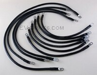 4 AWG Complete Cable Kit for Club Car PD-Plus