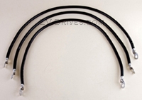 4 AWG Battery Cable Kit for Club Car Precedent