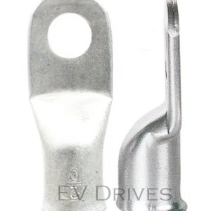 2/0 AWG Straight Tin Plated Lugs with 3/8 Hole, Closed End